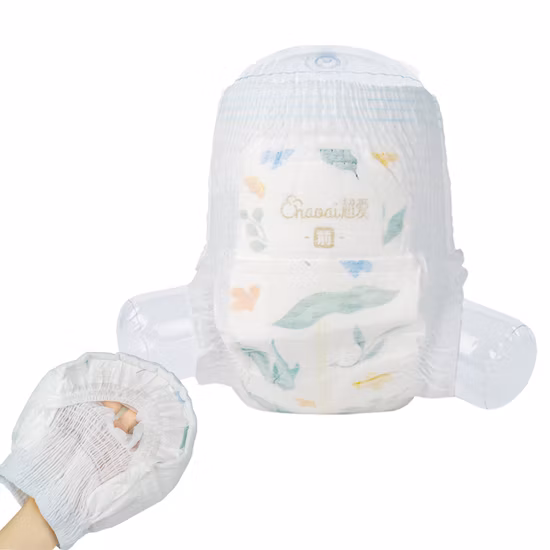 Venda quente de fraldas femininas super macias e descartáveis, calças ultrafinas