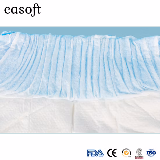 Amostra grátis de fábrica na China Fraldas femininas para cães de estimação em tamanho real