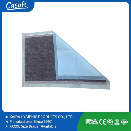 Fabricante OEM China Logotipo personalizado Almofada de treinamento para animais de estimação de marca própria Tamanho personalizado 90X90cm Almofada para animais de estimação Almofadas para filhotes com carvão