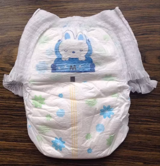 A fralda material segura do bebê levanta calças do treinamento impede o escapamento